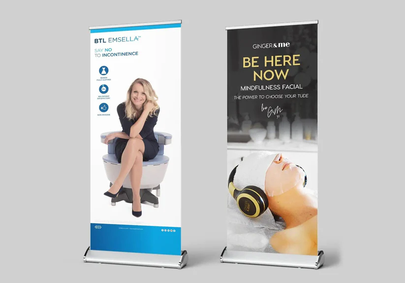Pull-up banner. Premium pull-up banner by noksim